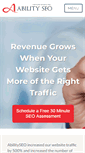 Mobile Screenshot of abilityseo.com